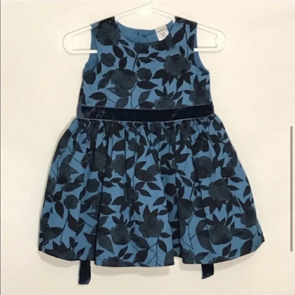 Carter’s Blue Floral Dress